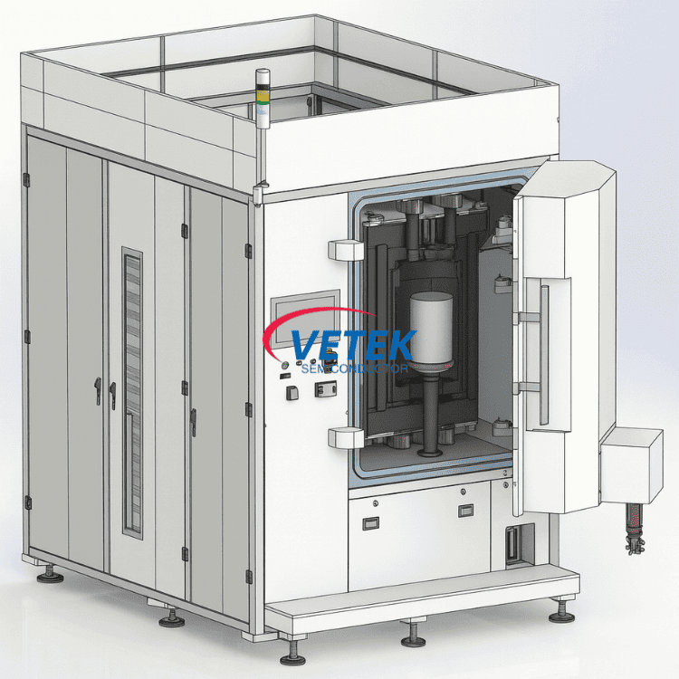 کوره رشد کریستال SiC گرمایش مقاومتی با اندازه بزرگ کوره رشد کریستال SiC گرمایش مقاومتی با اندازه بزرگ